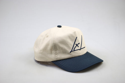 Cream & Navy